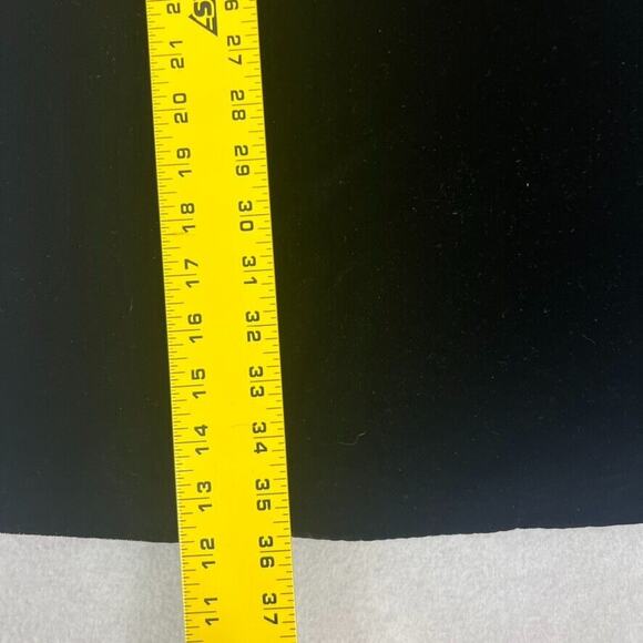 GAP Dress Black Puff Sleeve - Picture 3 of 9